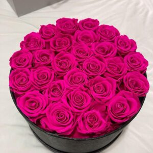 Large Pink Roses Gift Box